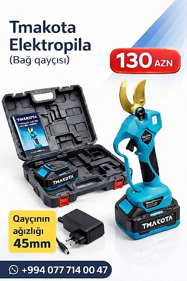 bağ yatran: Tmakota Elektropila (Bağ qayçısı) Peşəkar bağ qayçısı – güclü və — 1