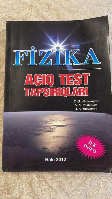 Ford: Məhsul: “Fizika – Açıq Test Tapşırıqları” kitabı