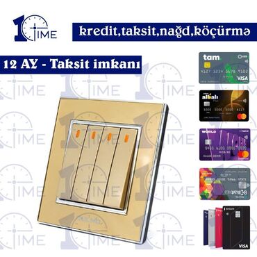 lüstr satışı: Üç yuvalı Vkluçatel