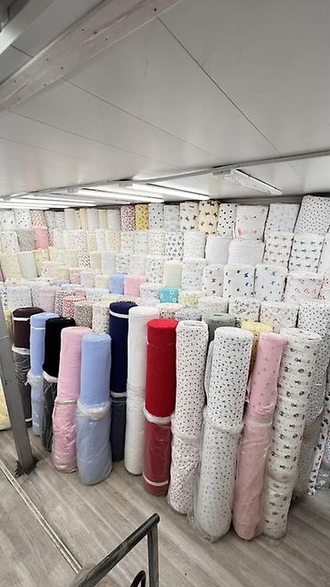 bed sheets: Муслиновая ткань (двухслойный/креп-газ) в рулонах - Состав: 100% — 1
