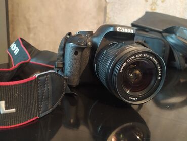 chekhol na fotoapparat canon: Canon EOS 600D satılır tripod çanta zalyetka aparatı və akumlyatoru