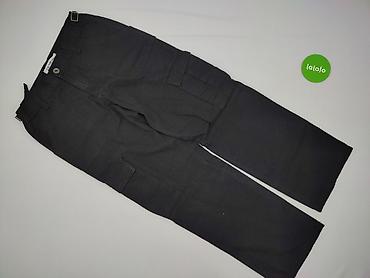 pull ane bear: Męskie spodnie cargo T.N.T08 Jeans, kolor czarny, rozmiar W33. - — 2