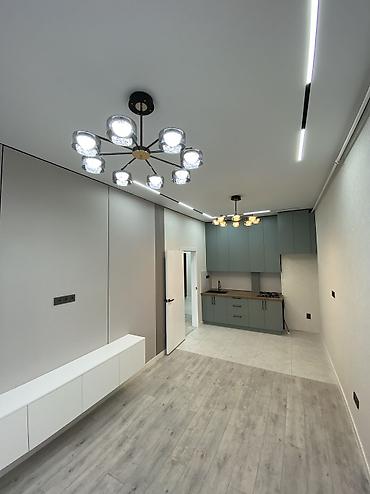 Продажа квартир: Студия, 56 м², Аламедин-1 мкр Элитка, 2 этаж, Свежий ремонт — 20