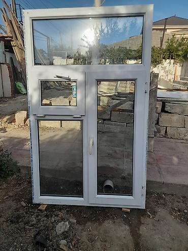Təmir və tikinti: PVC pəncərə-balkon qapısı dəsti salam .böyükdən 3 dənədi,balacadan 2 — 4
