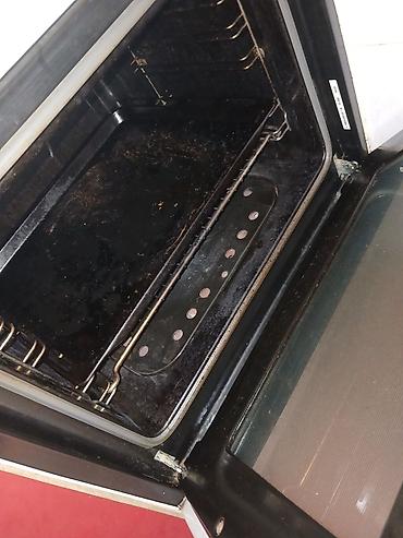 pec aliram: Qaz-elektrik qarışıq plitə və soba dəsti - Üst panel: 4 gözlü – 2 qaz — 3