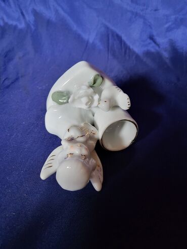 Ostali kućni dekor: Porcelanski svecnjak nov andjeo. Svecnjak nov,mereni najistureniji — 4