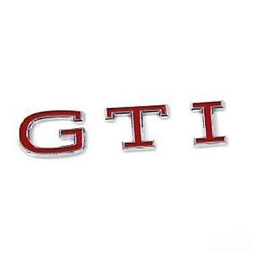 Auto delovi, gume i tjuning: Samolepljiv znak GTI novi tip. Novi tip znakova za Vw GTI. ✨ Znakovi — 12
