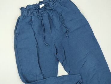 czarne spodnie jeans damskie: H&M, XS, stan - Bardzo dobry