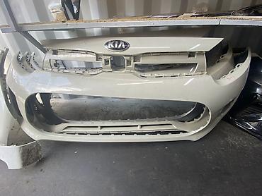 Передний бампер для Kia Soul (оригинал, заводская деталь). - Цвет