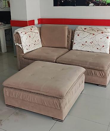 Divanlar: Künc divan, İşlənmiş, Vеlur parça, Çatdırılma yoxdur — 4