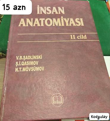 aze: Tədris üçün anatomiya və histologiya kitabları 1) İnsan Anatomiyası — 3