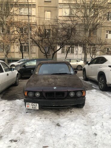 bmw e34 2 8: BMW 5 series: 1989 г., 2.5 л, Механика, Бензин, Седан