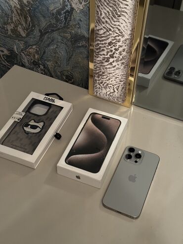 iphone 16 baki: IPhone 15 Pro Max, 256 ГБ, Matte Space Gray, Face ID