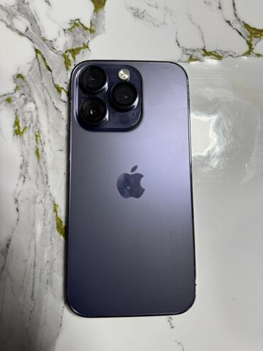 куплю айфон 11 про макс на запчасти: IPhone 14 Pro, 256 ГБ, Deep Purple, Заряддоочу түзүлүш, Коргоочу айнек, Каптама, 71 %