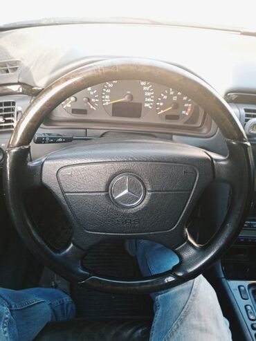 руль: Обычный, Mercedes-Benz W210, 1998 г., Оригинал