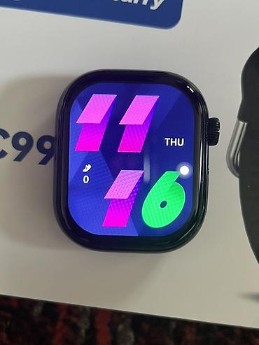 c95 smart saat: Smartbarry C99 Plus ağıllı saat - Böyük rəngli toxunma ekranı — 2