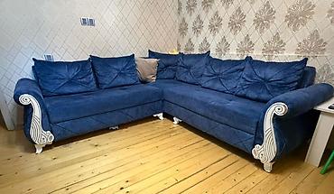 Mehra Endirim ‼️ Künc divan – bazalı Ölçü: 3 × 2 m Qiymət: 250 AZN
