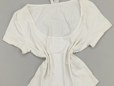zara białe t shirty: Top H&M, S (EU 36), condition - Good