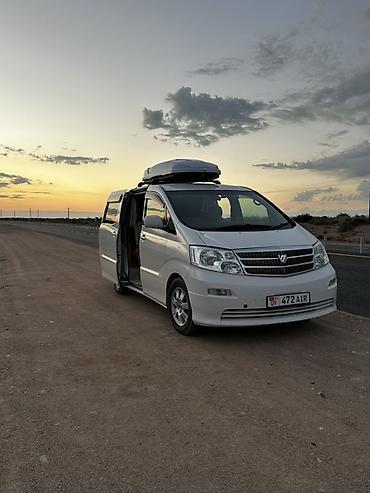 from japan: Toyota Alphard: 2004 г., 3 л, Автомат, Газ, Минивэн — 7