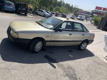 аппаратура ауди: Audi 80: 1987 г., 1.8 л, Механика, Бензин, Седан