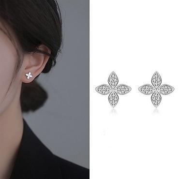 сваровский: Серьги, Женские, Вставка: Камни Сваровски, Новый — 8