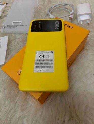 sarı nomrə: Poco M3, 64 GB, rəng - Sarı, Sensor
