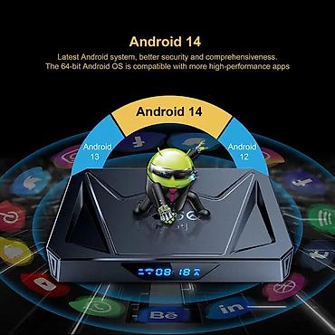 x96 mini android tv box ram rom: Yeni Smart TV boks 4 GB / 64 GB, Android, Ünvandan götürmə, Ödənişli çatdırılma — 4
