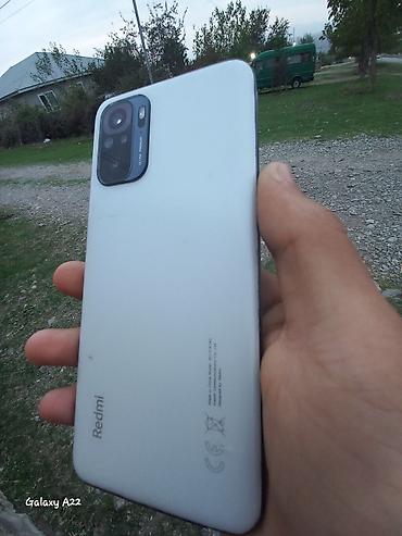 ses yazan diktafon: Redmi Note 10S, 128 GB, rəng - Ağ, Barmaq izi — 1