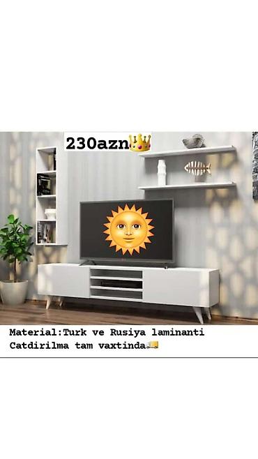 mebel tv pastavka: Yeni, Düz TV altlığı, Laminat — 1