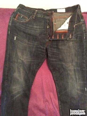 Farmerke: Originalne Hugo Boss farmerice 34 100% cotton — 9