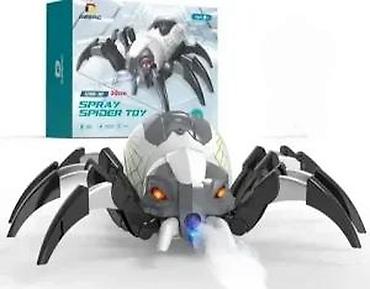postamenti: Pauk robot na daljinski nov spyder sa dimom zvukom i svetlom | cene — 7