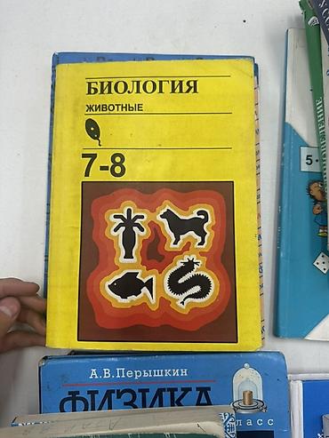 Книги и журналы: Комплект школьных учебников для 7–8 классов. В составе: - «Кыргыз — 3