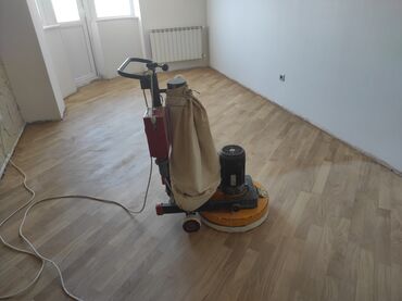Döşəmə işləri: Pol parket cilalama — 3