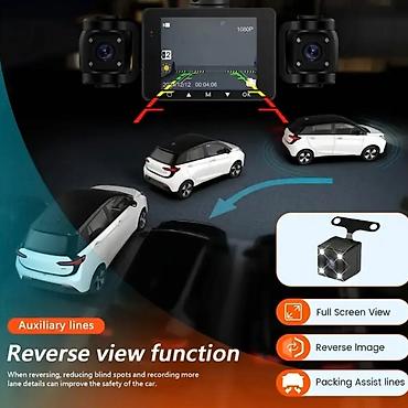 multistar dvr: 4 linzalı avtomobil DVR sistemi – 360° video qeydi Xüsusiyyətlər: - 4 — 4
