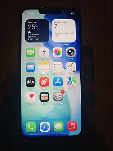 aiphone 15: IPhone 13 Pro, Б/у, 256 ГБ, Серебристый, Чехол, 89 % — 2