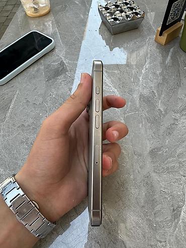 iphone 1 almaq: IPhone 16 Pro, Natural Titanium, Simsiz şarj — 2