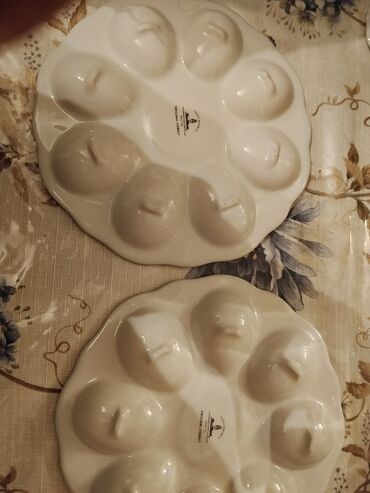 Nahar dəstləri və servizlər: Nahar dəsti, rəng - Bej, Farfor, SSRİ — 13