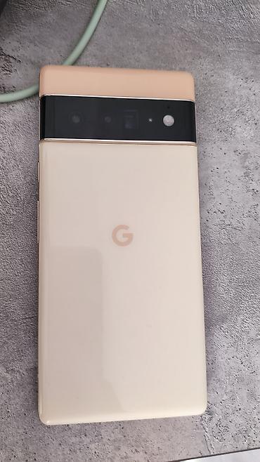 Мобильные телефоны и аксессуары: Google Pixel 6 Pro, Б/у, 128 ГБ, цвет - Бежевый, 1 SIM — 2