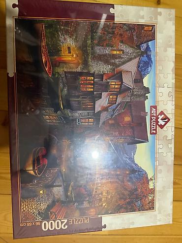 puzzle xalça: Puzzle 2000. İstifadə olunmuyub,karobkası heç açılmıyıb. Tək bir ədədi — 2