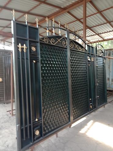 Откатные ворота: Вороты для дома вналичии и на заказ от 25000сом — 11