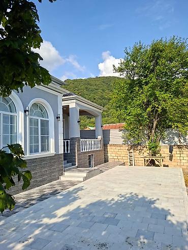 nesimi rayonunda satilan heyet evleri: 200 kv. m, 4 otaqlı, Hovuzsuz, Kombi, Qaz, İşıq — 1