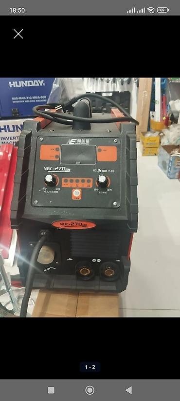 alet: NBC-270 invertor qaynaq aparatı - Qazaltı qaynaq üçün NBC-270 model — 1