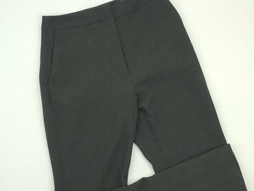 eleganckie bluzki do czarnych spodni: Material trousers, Zara, L (EU 40), condition - Very good