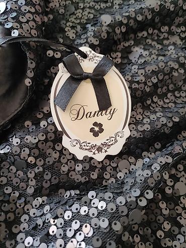 клубном: Шикарные платья! Бренд - Danity. Размер S. Цвет: черный с матовыми — 4