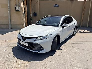 yan guzguler: Toyota Camry – ağ rəng, sedan, son nəsil •VİP TAKSİ XİDMƏTİ. Yerli və — 2