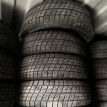 Шины: Шины 215 / 65 / R 16, Зима, Б/у, Комплект, Легковые, Япония, Bridgestone