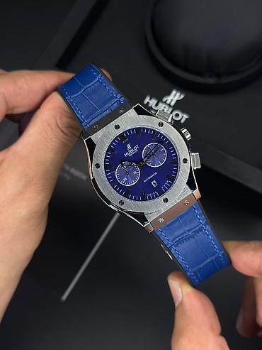 3d saat: Yeni, Qol saatı, Hublot, rəng - Mavi — 2