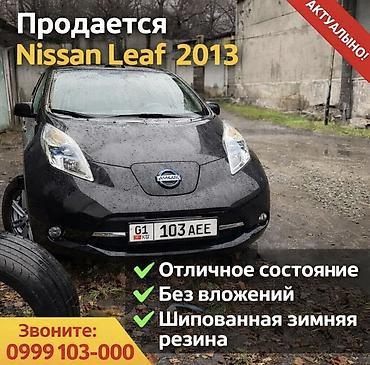 саббуфера: Nissan Leaf: 2013 г., 1.5 л, Автомат, Электромобиль, Хэтчбэк — 1