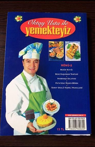 Kitablar və jurnallar: Oktay ustadan,şirniyyat,şorba,salat tarifleri,türkcedir,kitab, DEAKTİV — 2