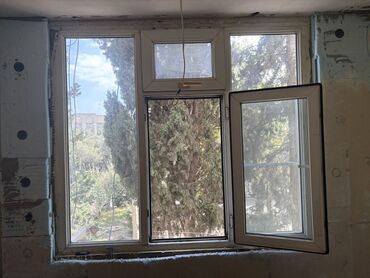 Quruducular: PVC pəncərə dəsti ( 3 ədəd, istifadə olunmuş) - Material: ağ rəngli